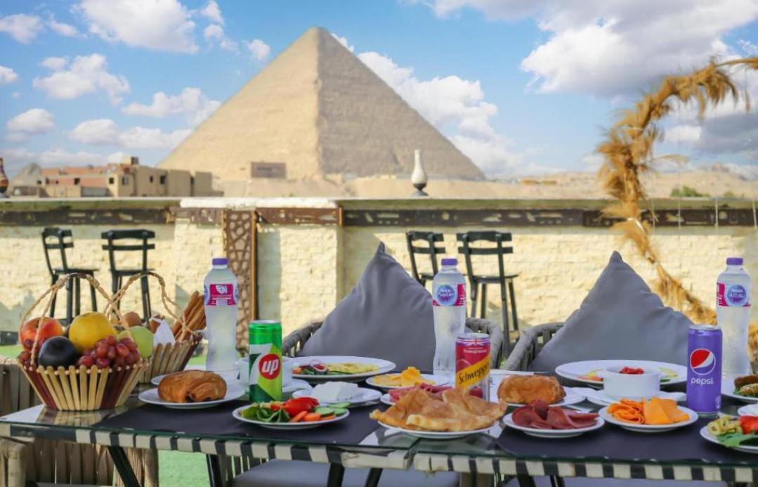 Thoth Pyramids Inn Kafret el-Gabal Extérieur photo